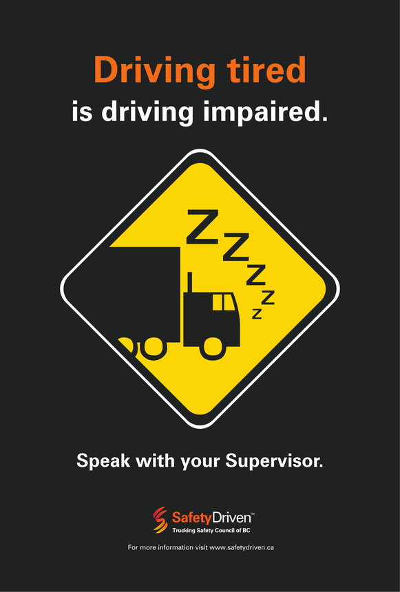 Driving drowsy is just as dangerous as driving drunk1
