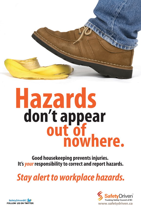 Hazards doní»t appear out of nowhere