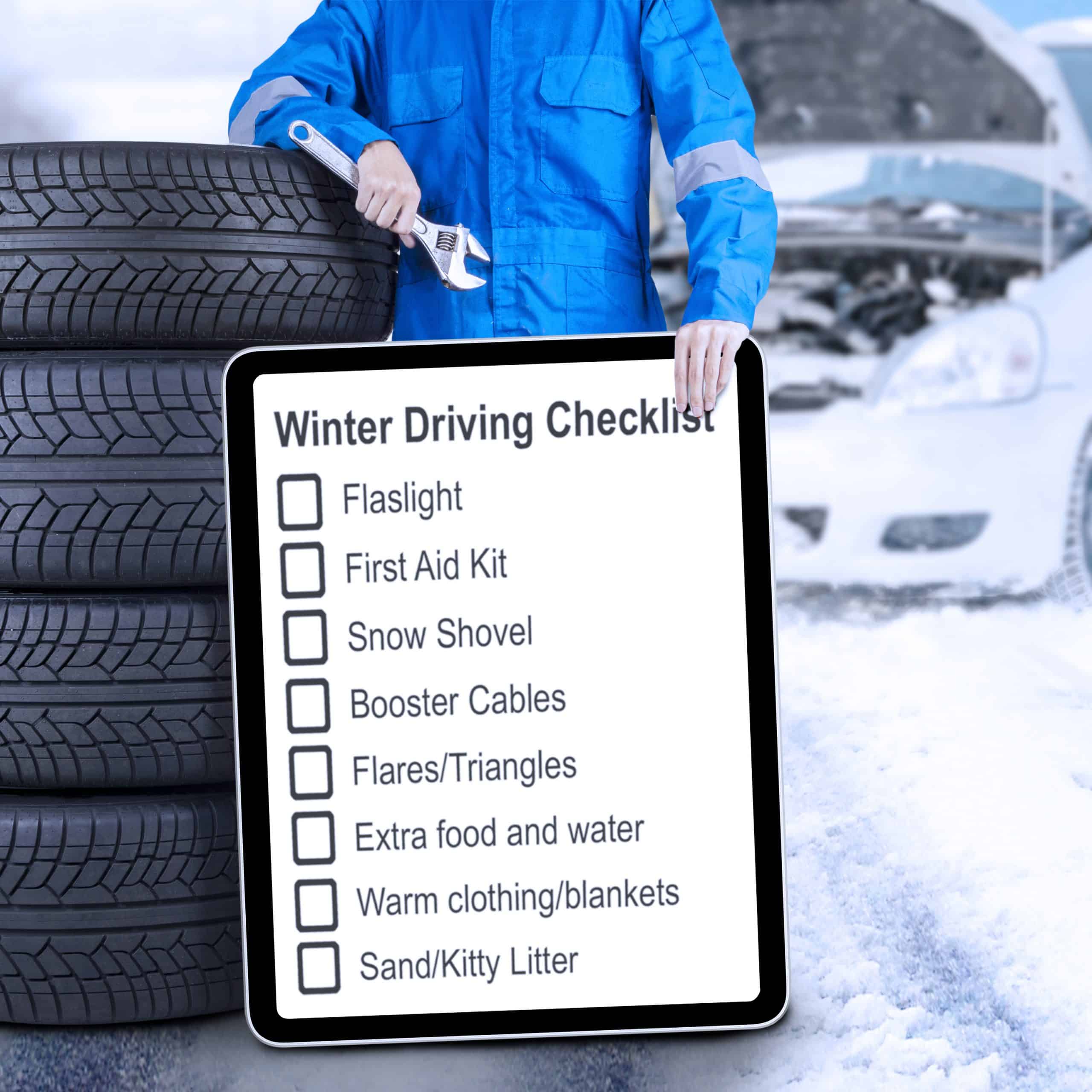 Winter driving checklist