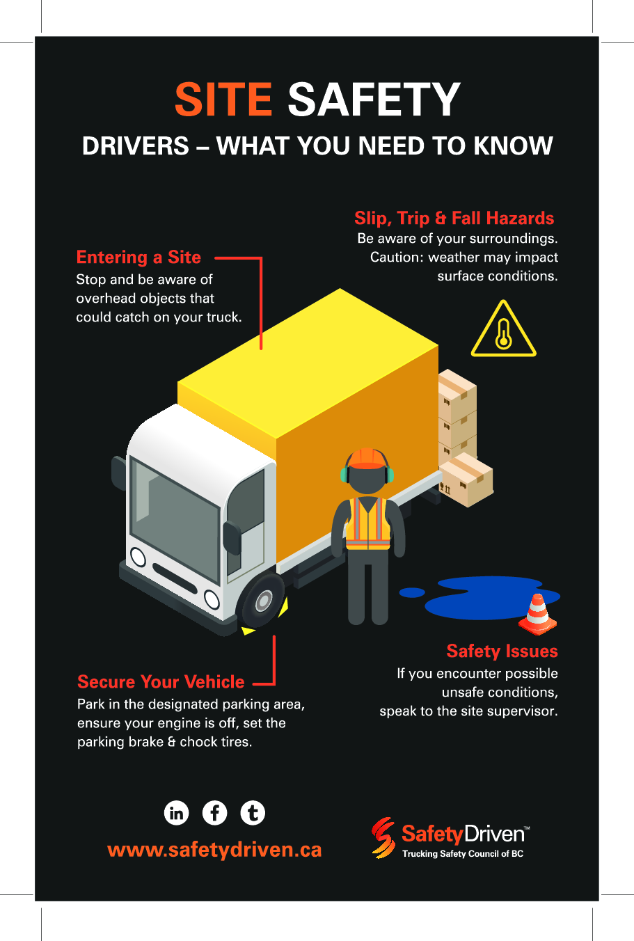 Site Safety - What Drivers Need to Know - Safety Driven - TSCBC